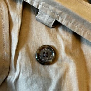 Ralph Lauren Lightweight Tan Trench Coat